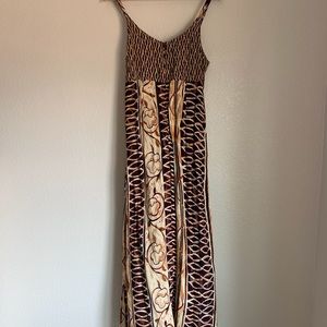 Tribal print summer dress VINTAGE
